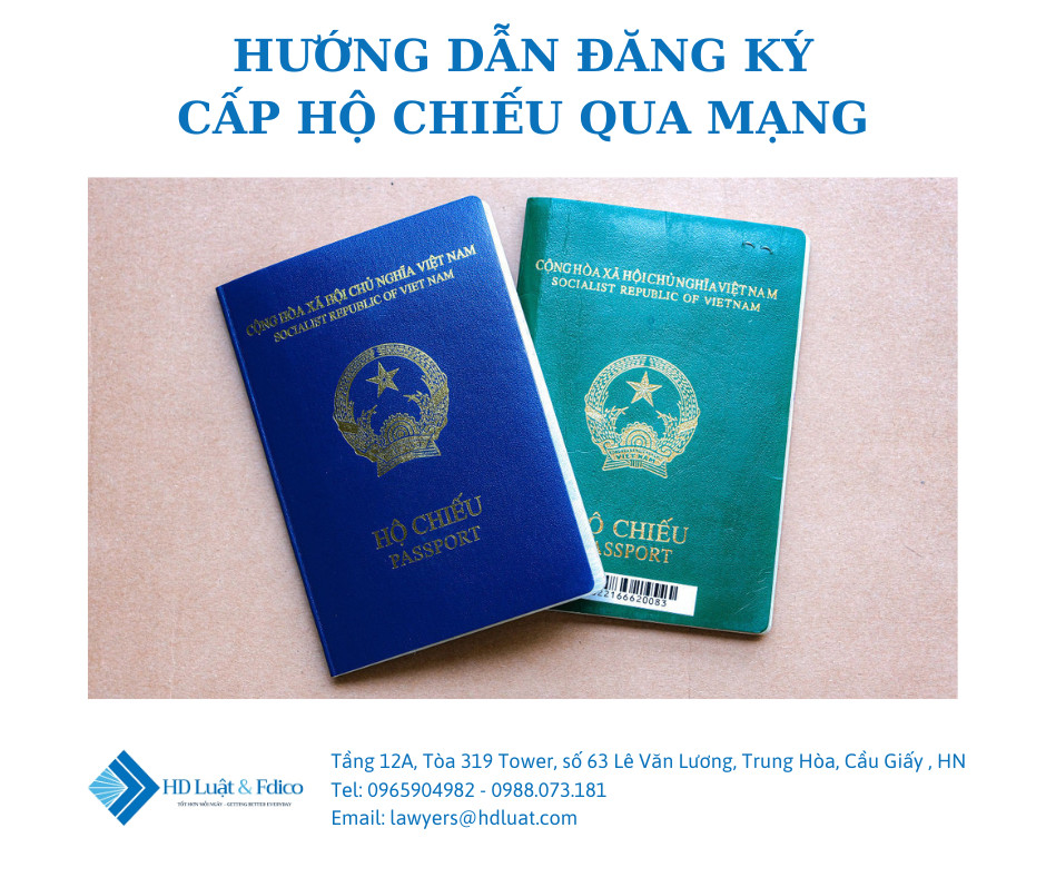Hướng dẫn đăng ký cấp hộ chiếu qua mạng